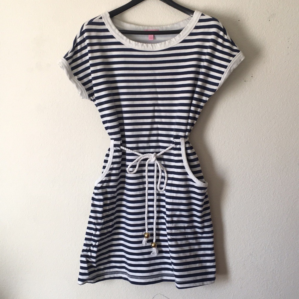 {Lilly Pulitzer} Striped Dress w/ Pockets